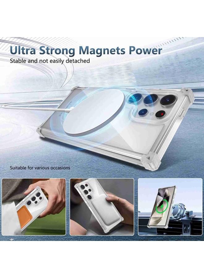 S-TOP Case For Samsung Galaxy Note20 Ultra Transparent MagSafe Magnetic Phone Case - Image 4