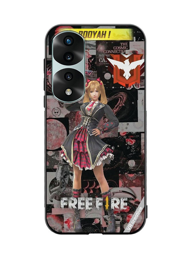 VR CREATIVE Protective Case Cover For Honor 70 Pro plus Freefire Design Multicolour - Image 1