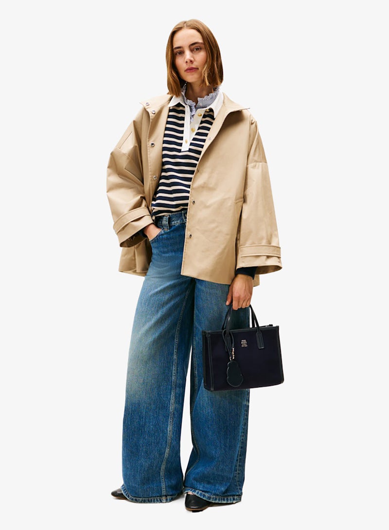 TOMMY HILFIGER City Small Tote Melton - Image 5