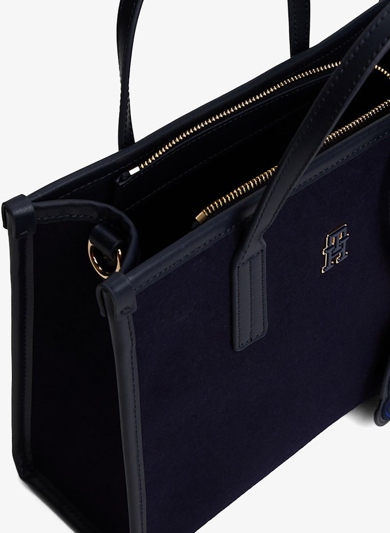 TOMMY HILFIGER City Small Tote Melton - Image 4