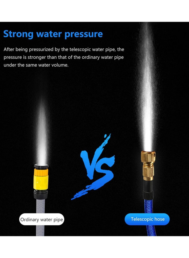 Magic Water Hose Extendable 15m – Adjustable High Pressure Sprinkler, Lightweight and Foldable, Ideal for Garden Watering and Car Washing  - Image 4