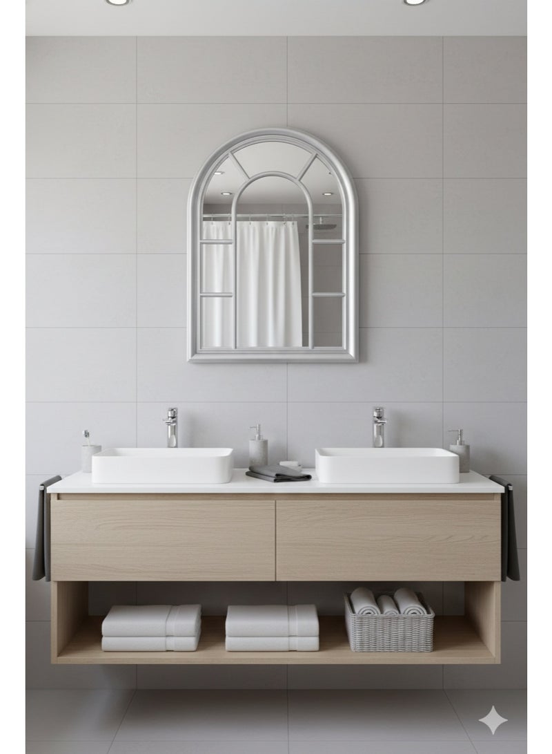 Generic420apple Elegant mirror with a luxurious frame, 100 x 70 cm - Image 4