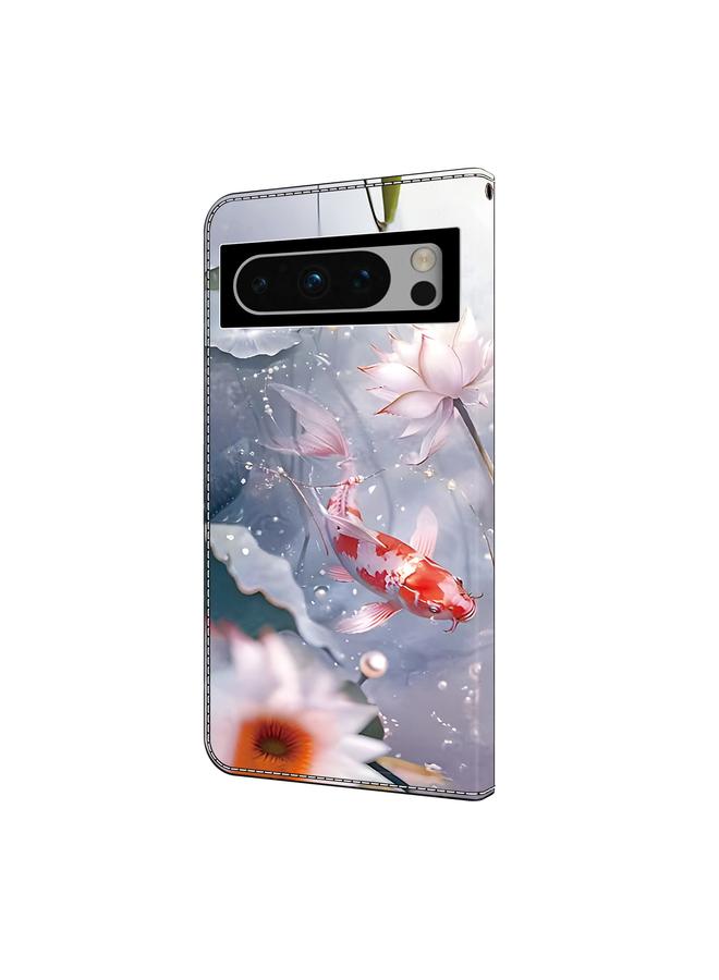 اس-توب جراب هاتف Google Pixel 6 Pro مصنوع من الجلد المطلي بالكريستال - Image 3