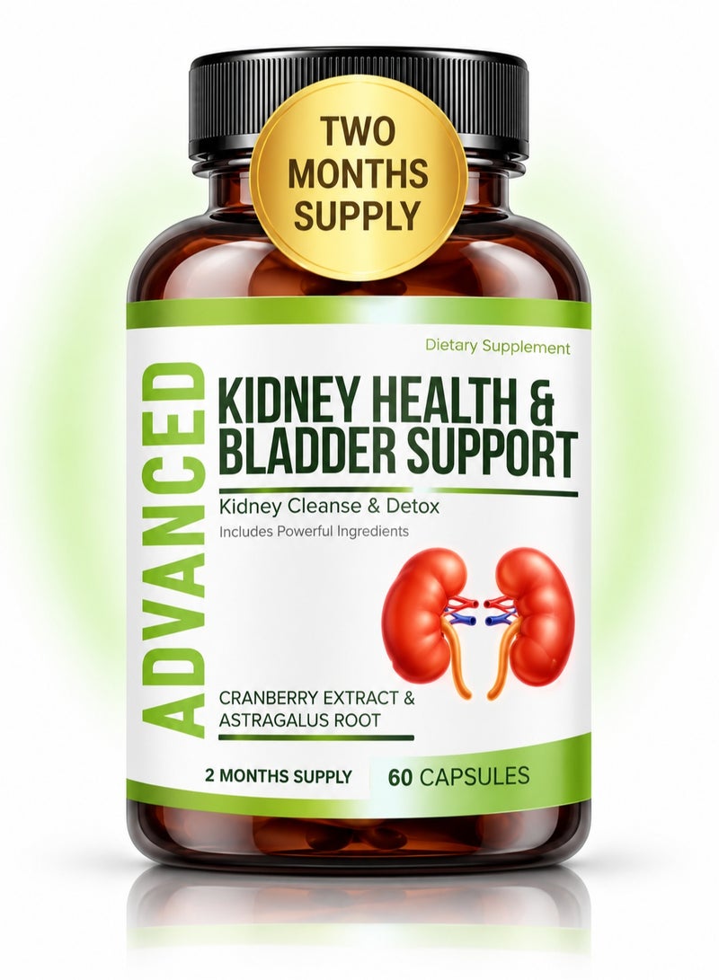 NutraPro Kidney Cleanse Detox & Repair and Bladder Support- Kidney Support Supplement for Kidney Restore with Chanca Piedra,Cranberry, Juniper Berries for Detox and Bladder Health.60 Day Supply. - Image 1
