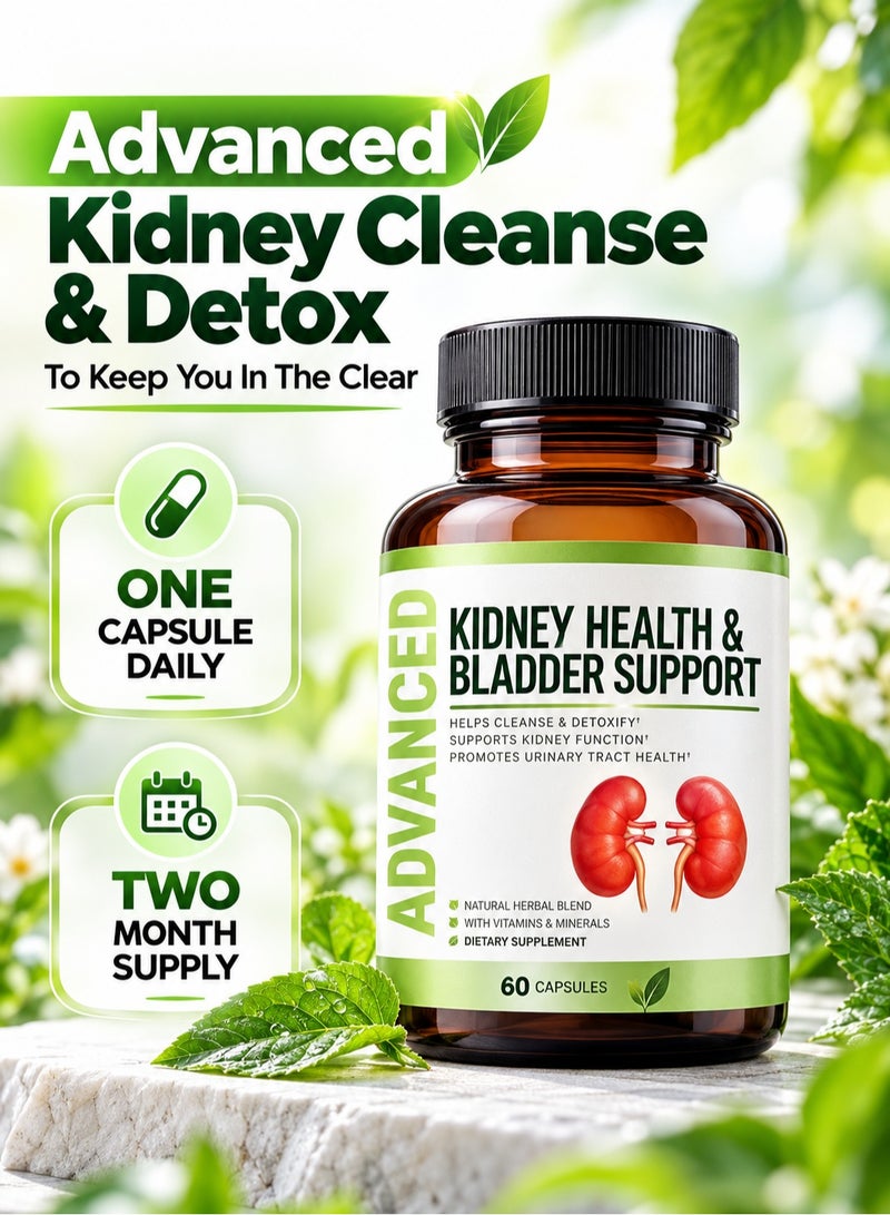 NutraPro Kidney Cleanse Detox & Repair and Bladder Support- Kidney Support Supplement for Kidney Restore with Chanca Piedra,Cranberry, Juniper Berries for Detox and Bladder Health.60 Day Supply. - Image 2