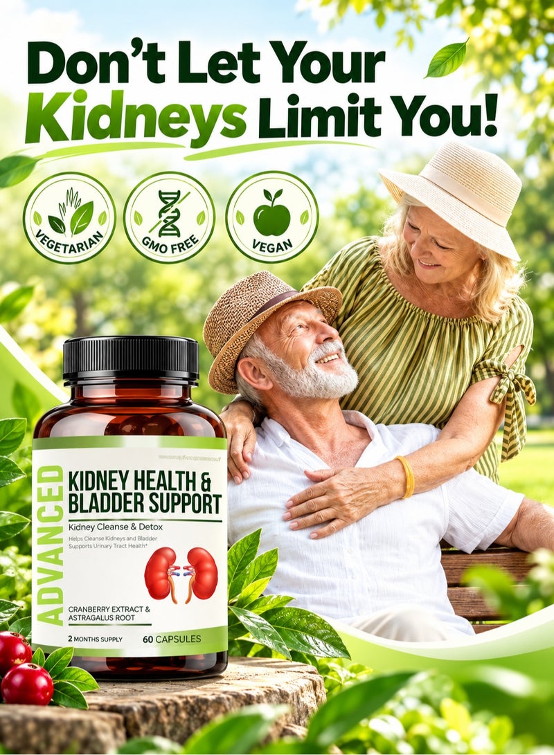 NutraPro Kidney Cleanse Detox & Repair and Bladder Support- Kidney Support Supplement for Kidney Restore with Chanca Piedra,Cranberry, Juniper Berries for Detox and Bladder Health.60 Day Supply. - Image 5