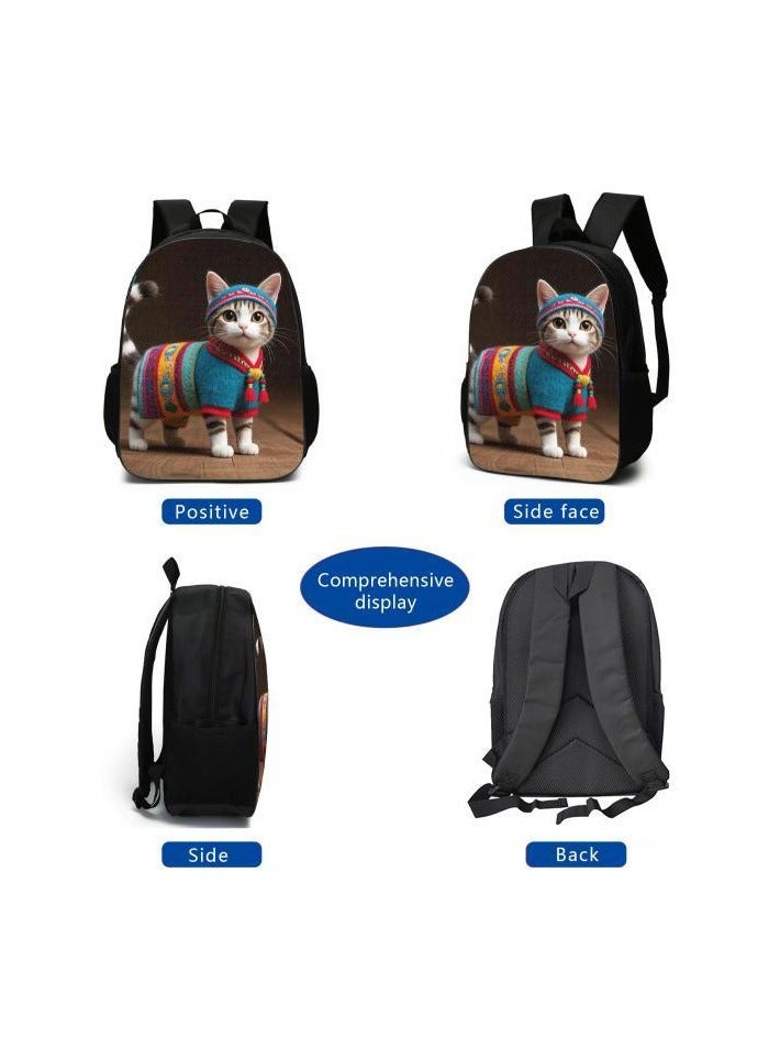 Cartoon style universal three-piece schoolbag - 1185