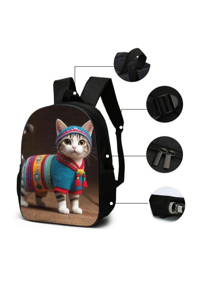 Cartoon style universal three-piece schoolbag - 1185