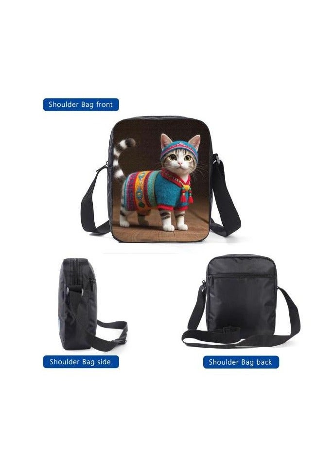 Cartoon style universal three-piece schoolbag - 1185