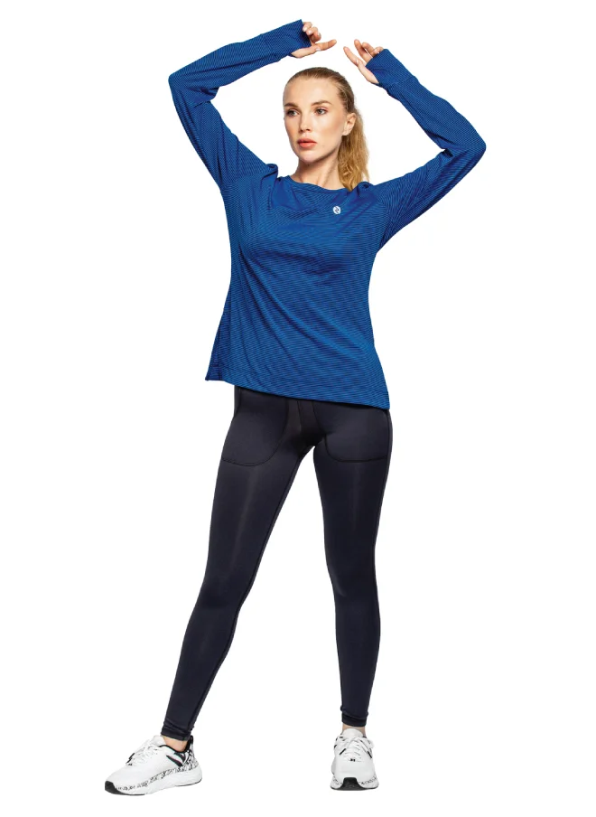 زيسي Women's Full Sleeve Side Slit Top