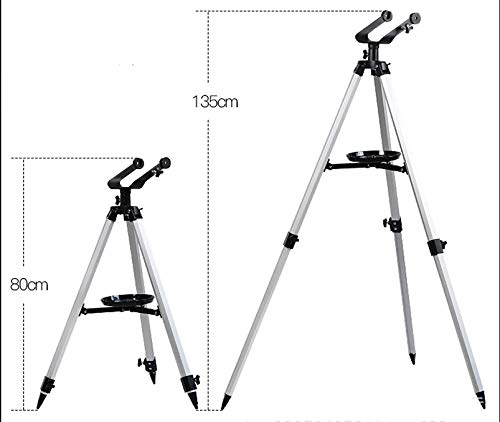 FotoCart 76AZ Reflector Astronomical Telescope (Suitable for Earth and Universe) (Silver) - Image 5