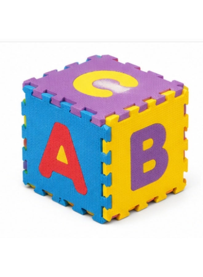 10-Piece EVA Foam Alphabet Puzzle Mat - Interlocking Educational Floor Play Mat for Kids - Image 2