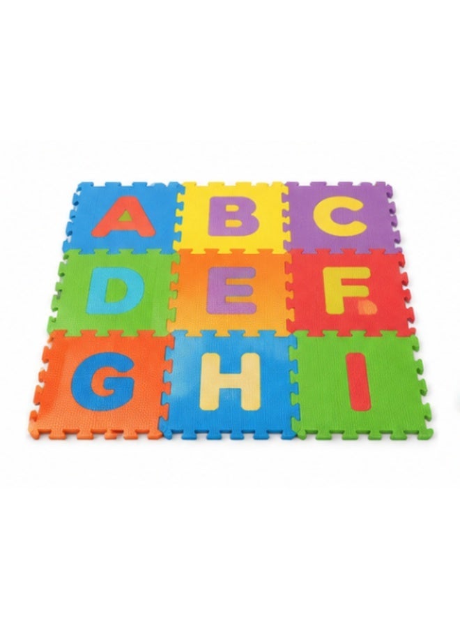 10-Piece EVA Foam Alphabet Puzzle Mat - Interlocking Educational Floor Play Mat for Kids - Image 4