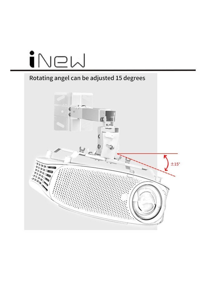 NIBEMINENT Ceiling Projection Mount Bracket White  - Image 5