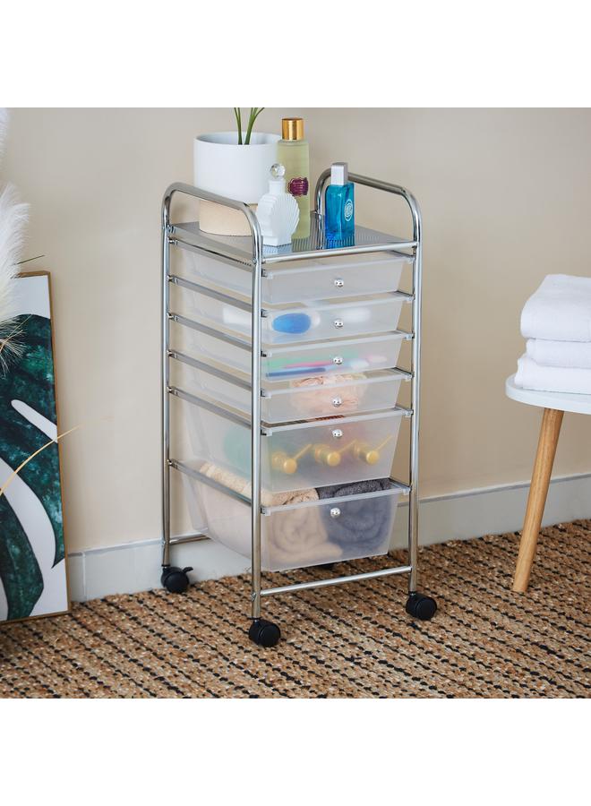 Home Box Aspen 6-Tier Trolley - 32.5x37x74.5 cm - Image 1