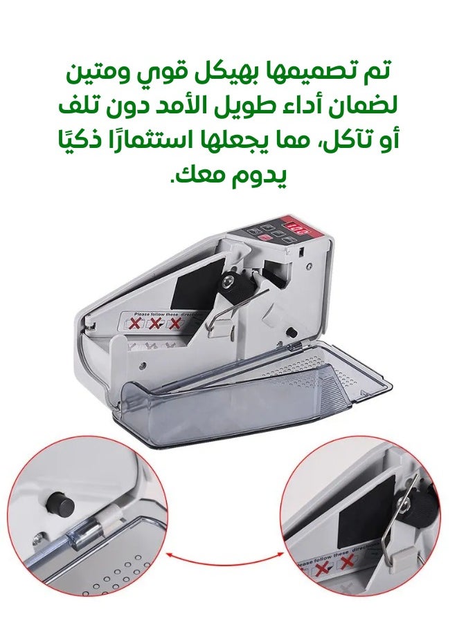 Portable Mini Banknote Counter V40 - 600 Notes/Min with LED Display