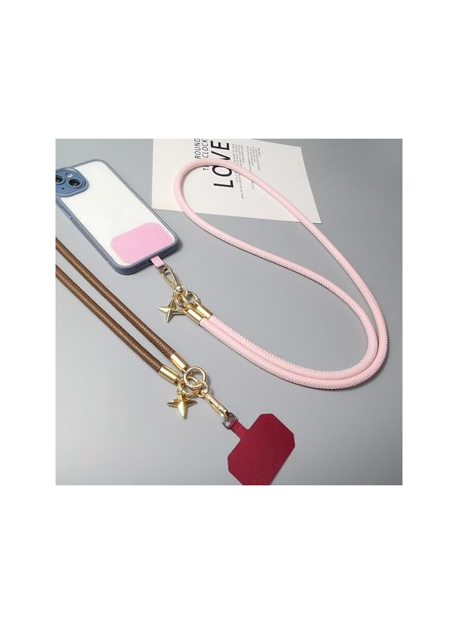 Green Tiger Cell Phone Lanyard, Universal Adjustable Detachable Nylon Crossbody Lanyard, Phone Charm Compatible with Most Smartphones, Necklace Lanyard & Wrist Strap with Phone Patch for All Smartphones - Image 5