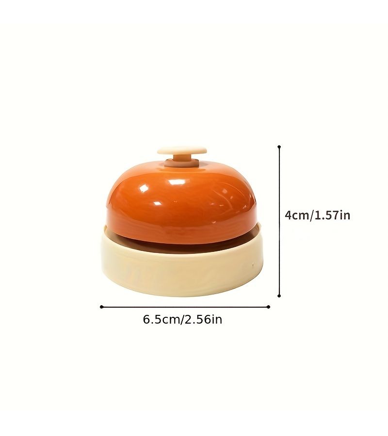 Classic Metal Call Bell For Restaurants Bars Single Service Bell Dining Table Summoning 1pc Color B - Image 2