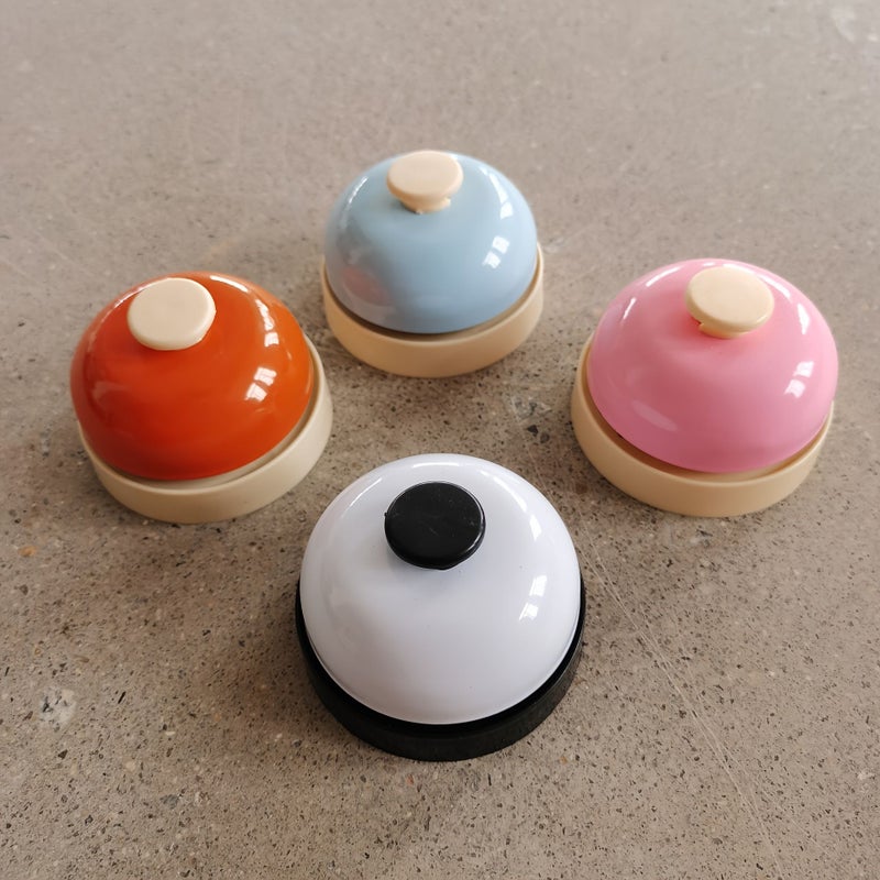 Classic Metal Call Bell For Restaurants Bars Single Service Bell Dining Table Summoning 1pc Color B - Image 5