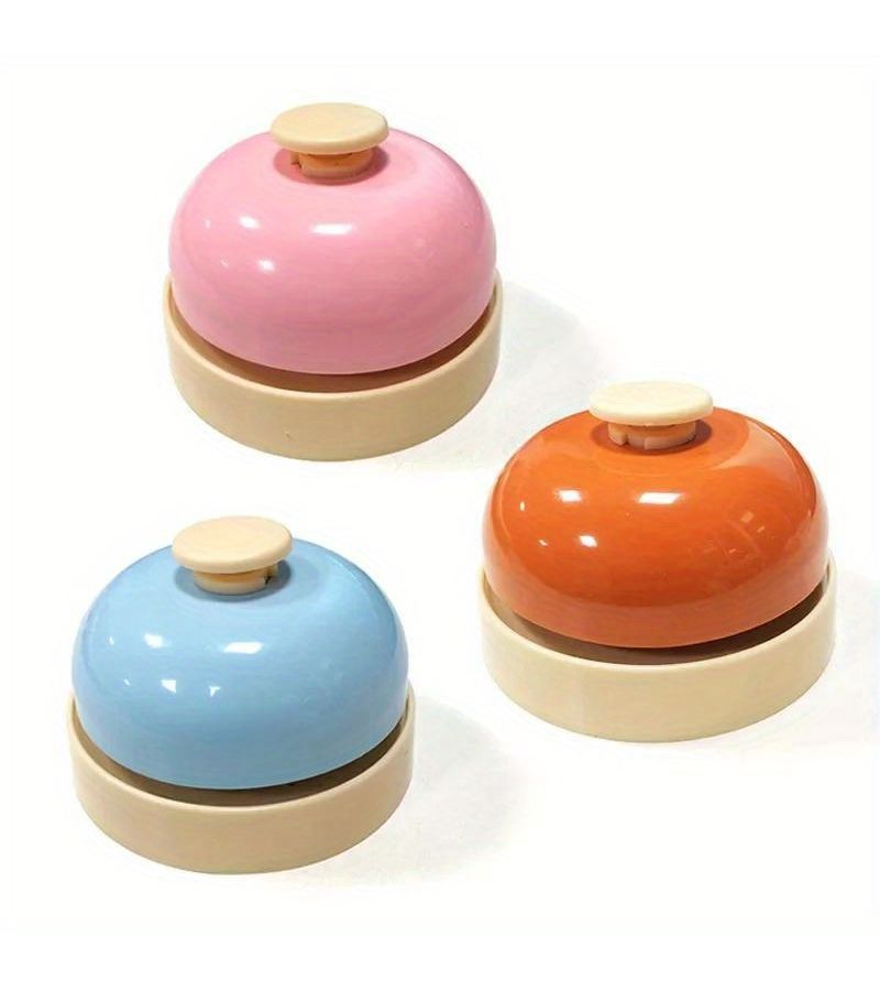 Classic Metal Call Bell For Restaurants Bars Single Service Bell Dining Table Summoning 1pc Color B - Image 1