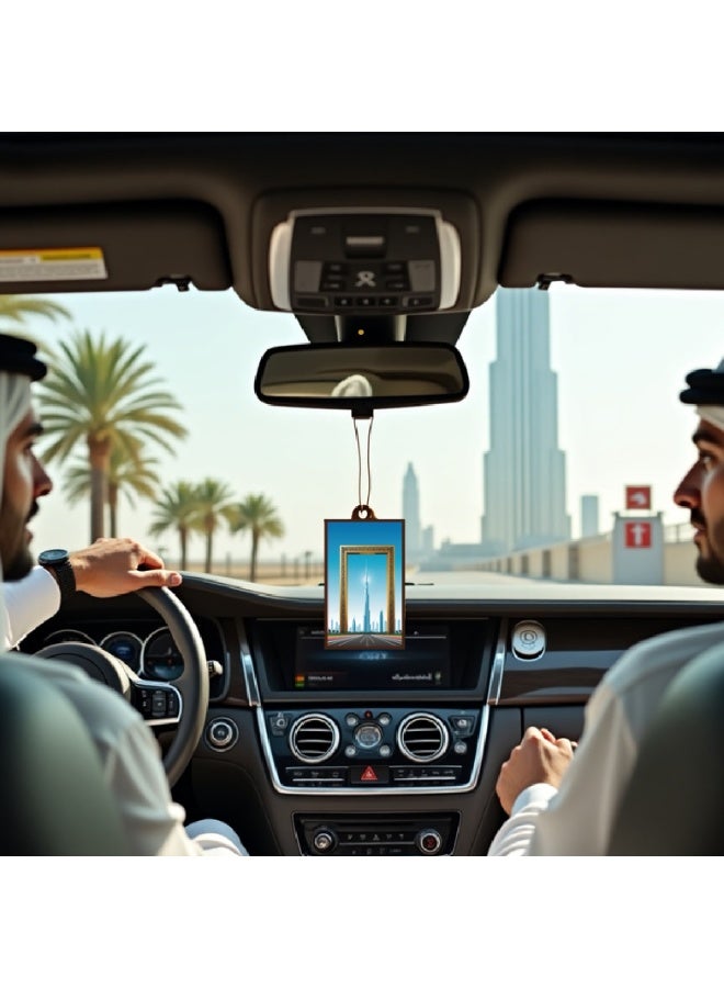 Rozette Car air freshener with a refreshing linen scent - Image 2