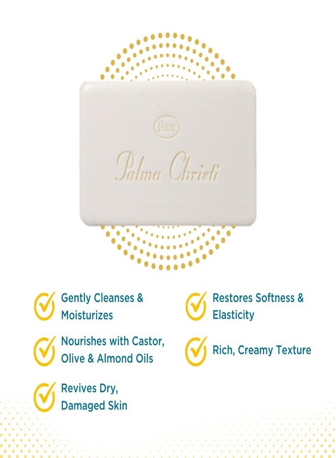 baar Palma Christi (Castor Oil) Natural Cleansing Bar Soap, 6 bar set - Image 3