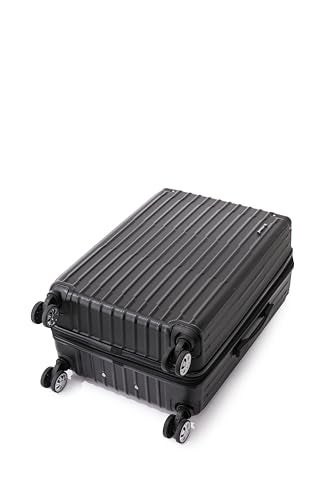 Rockland 3 Luggage Set, 2-Piece Hardside Spinner Wheel Uprights with Tote, Black - Image 2