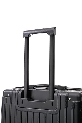 Rockland 3 Luggage Set, 2-Piece Hardside Spinner Wheel Uprights with Tote, Black - Image 3