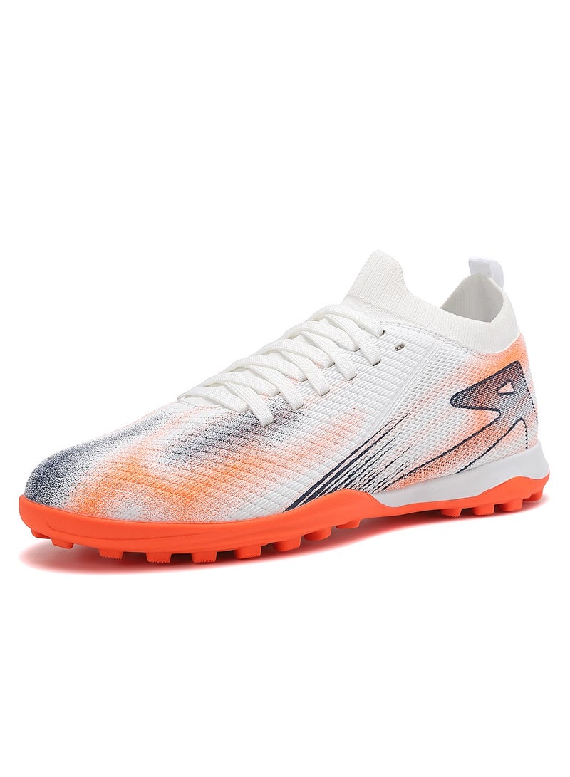 Sky View Men's Soccer Shoes Cleats Professional Breathable Athletic Football Boots Spikes Outdoor  Training Turf Unisex adult  - Image 1