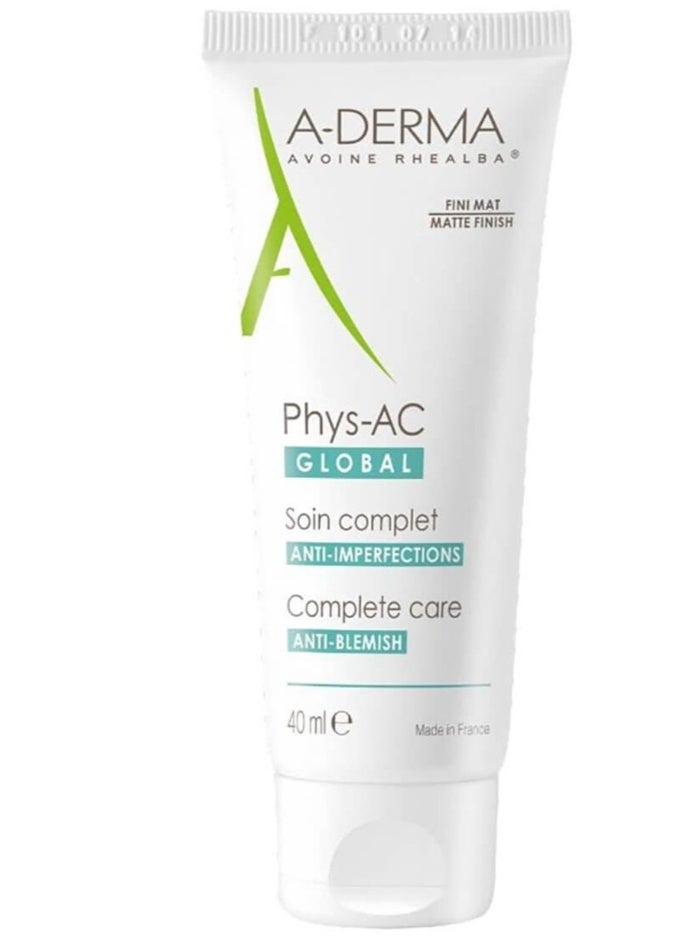 A-Derma Phys/Biology Global Cream 40 ml - Image 2