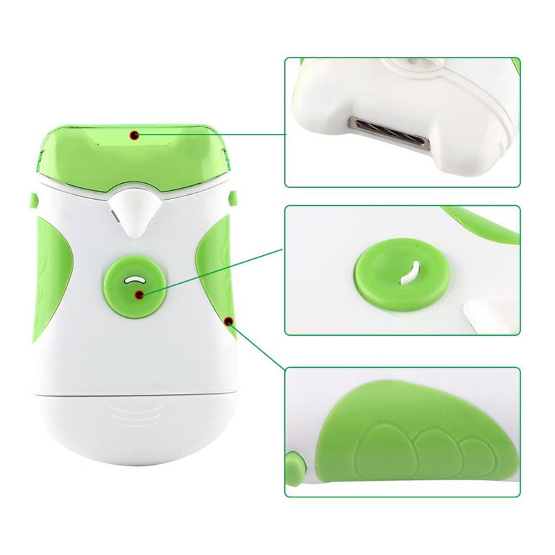 Professional Safe Electric Nail Trimmer Dual use Nails Trim File Clipper Manicuring Tools - Image 2