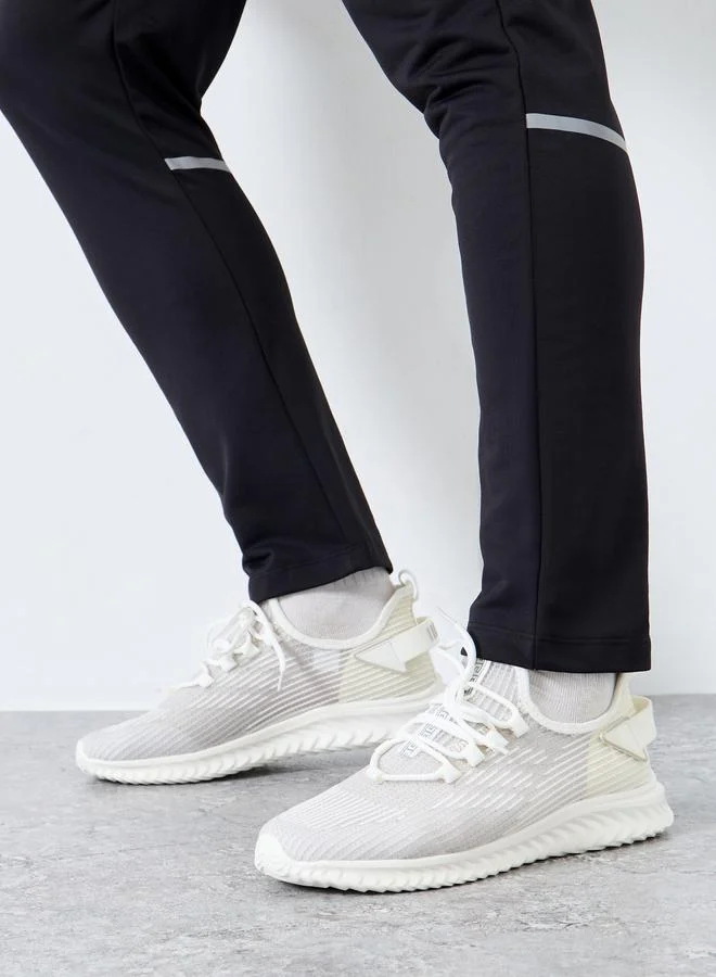 Take Two Take Two Textured Lace Up Sneakers