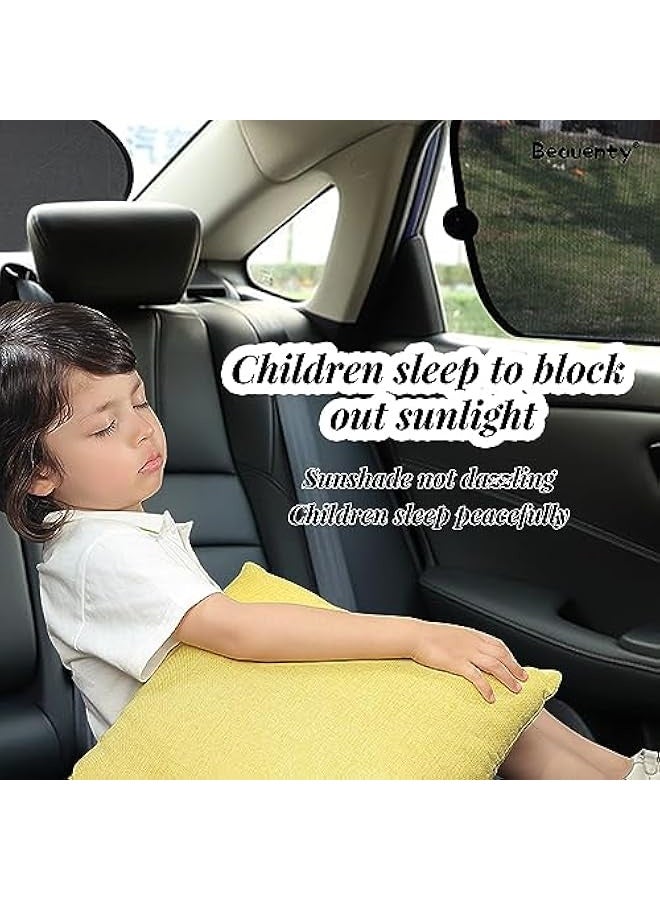 Car Side Window Sun Shade, Sun Shade Pet UV Rays/Sunlight Protection, Mesh Car Sunshades Accessories 5PCS Set for Kids, Baby, Children Shield Visor - Image 5