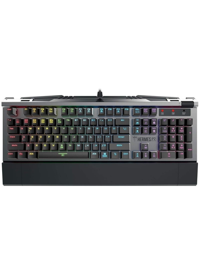 HERMES P2 RGB Mechanical Full Gaming Keyboard – Optical Switch – 2 Macro Keys - HERA Software