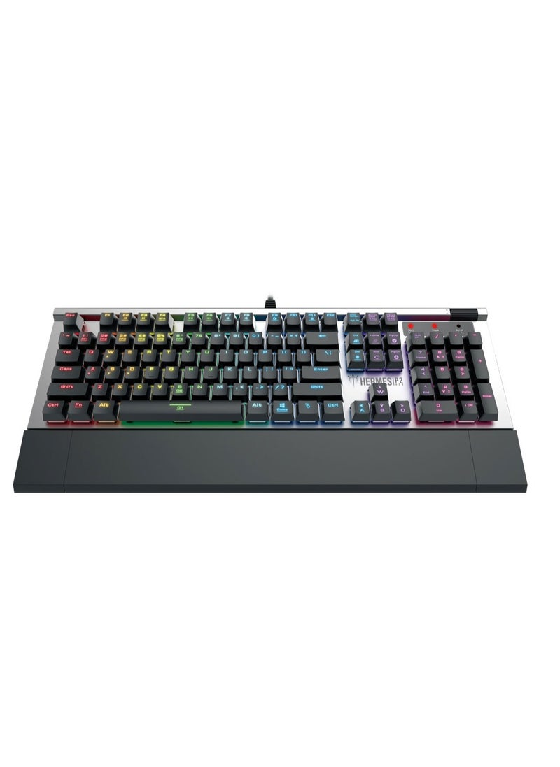 HERMES P2 RGB Mechanical Full Gaming Keyboard – Optical Switch – 2 Macro Keys - HERA Software