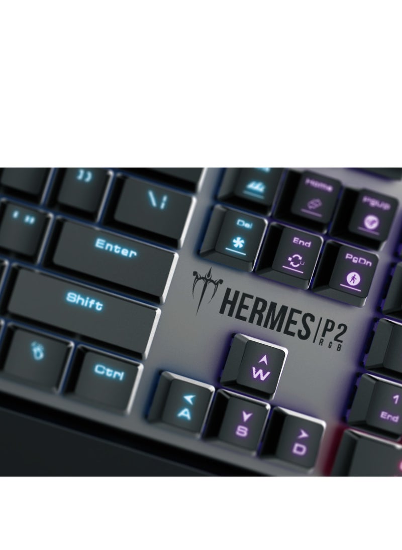 HERMES P2 RGB Mechanical Full Gaming Keyboard – Optical Switch – 2 Macro Keys - HERA Software