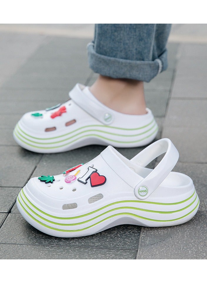 KUYING Wear Non Slip Lightweight Perforated Shoes For External Wear 