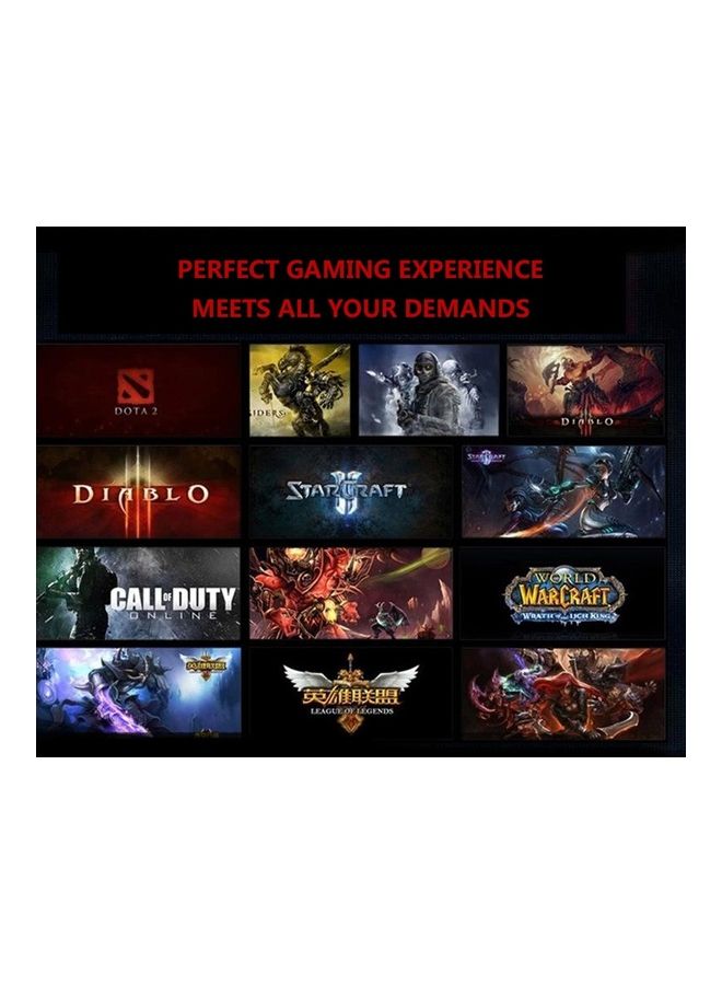 NIBEMINENT LED Optical USB Wired Gaming Mouse - Image 5