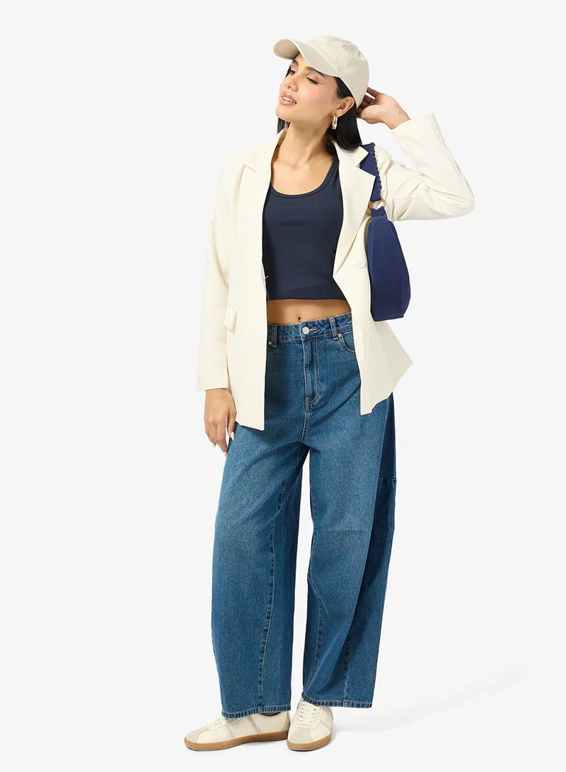 Ginger  Oversize Structured Blazer for Women | Best Price UAE