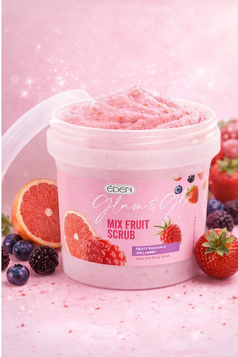 إيدين مقشر جلام آند جلو بالفواكه المختلطة 200 جرام - Image 1