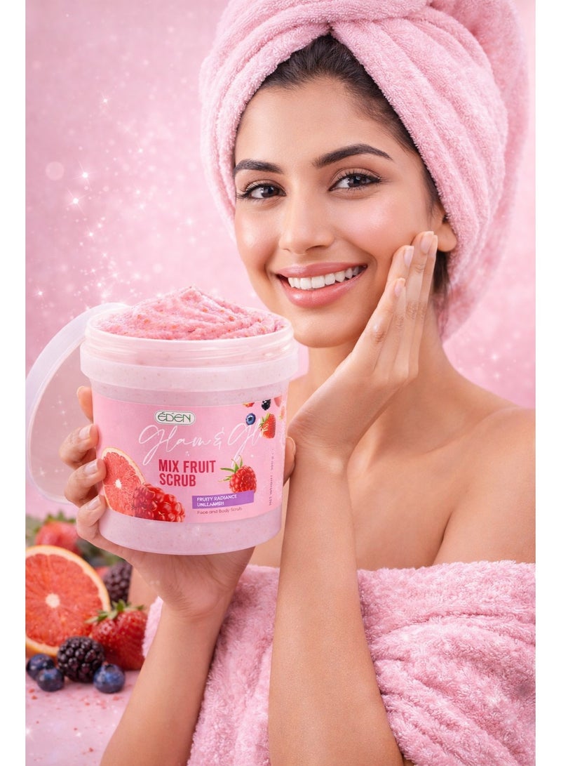 إيدين مقشر جلام آند جلو بالفواكه المختلطة 200 جرام - Image 3