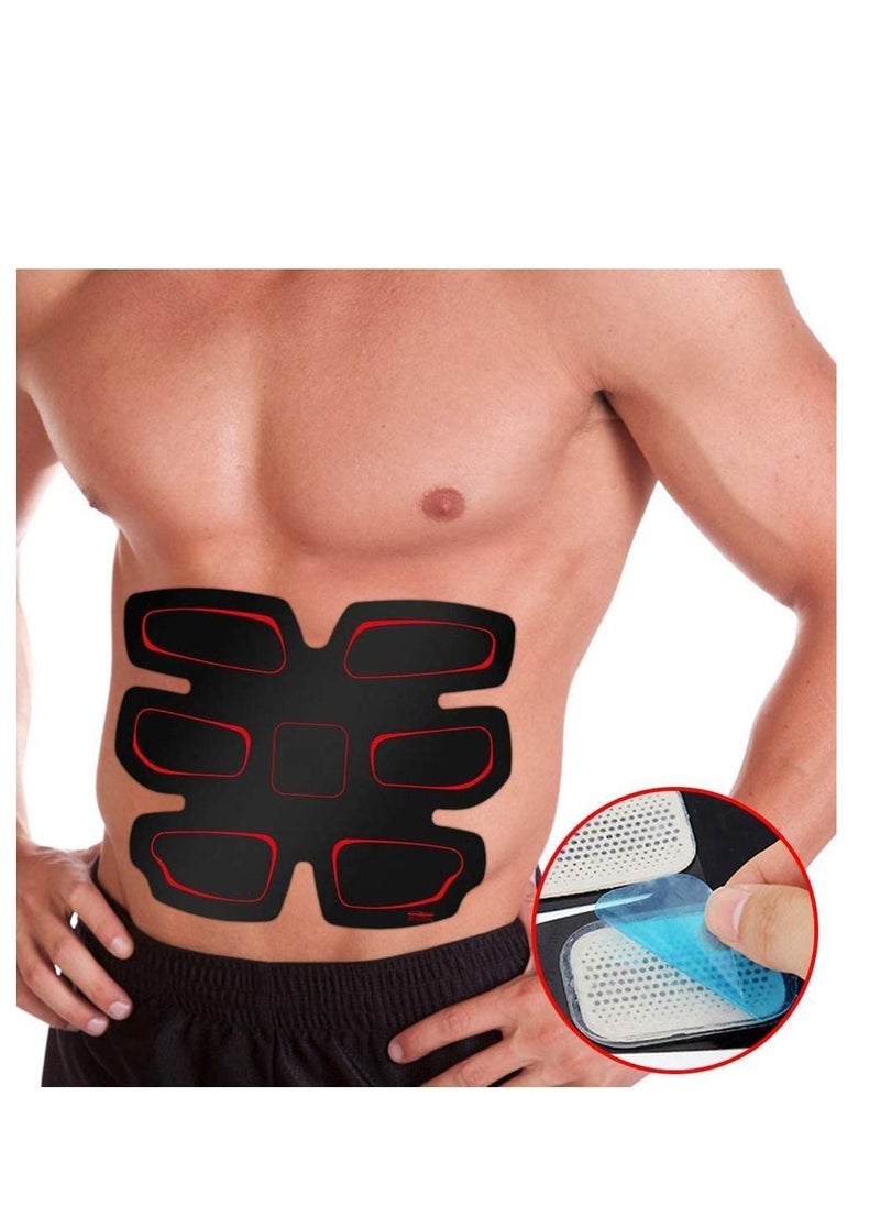 SYOSI Abs Trainer Replacement Gel Pads, DELFINO Muscle Stimulator Gel Pads Abdominal Toning Belt Gel Pads Accessories Replacement Pads Muscle for Abs Toner Stimulator Abdominal Muscle Trainer, 36 Pcs  - Image 3