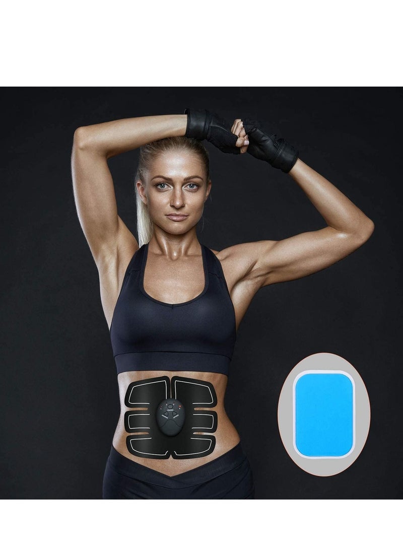 SYOSI Abs Trainer Replacement Gel Pads, DELFINO Muscle Stimulator Gel Pads Abdominal Toning Belt Gel Pads Accessories Replacement Pads Muscle for Abs Toner Stimulator Abdominal Muscle Trainer, 36 Pcs  - Image 2