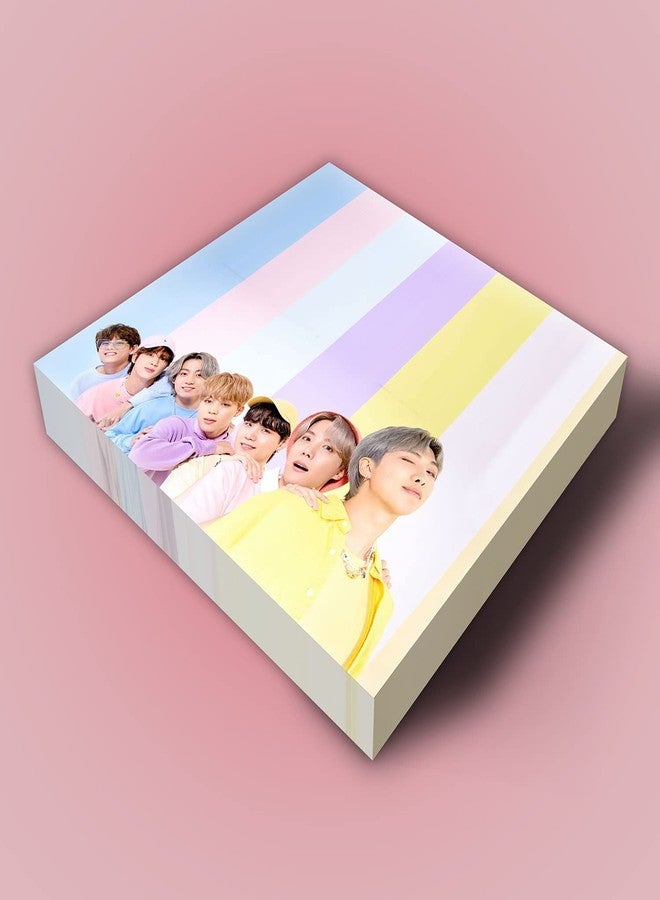 NS Trading BTS Random Cute Memo Pads (Set of 3) Each Pad 100 Pages Kpop Army - Image 5