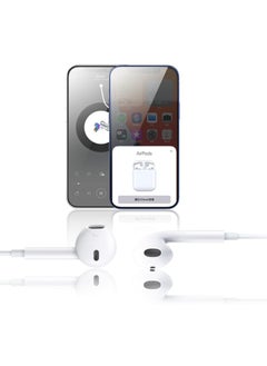 Recci Wired Earphones Hi-Fi Lightning with Microphone and Volume Control Buttons, 120 cm White  - Image 4