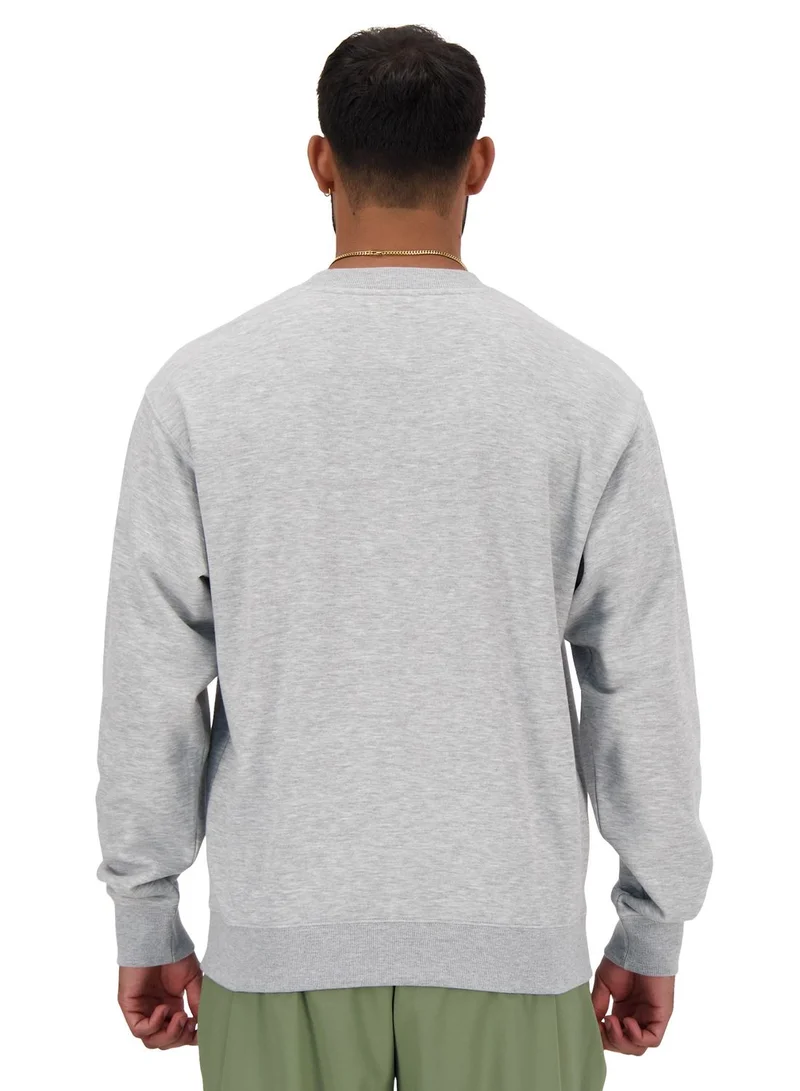 New Balance Stacked Logo French Terry Sweatshirt