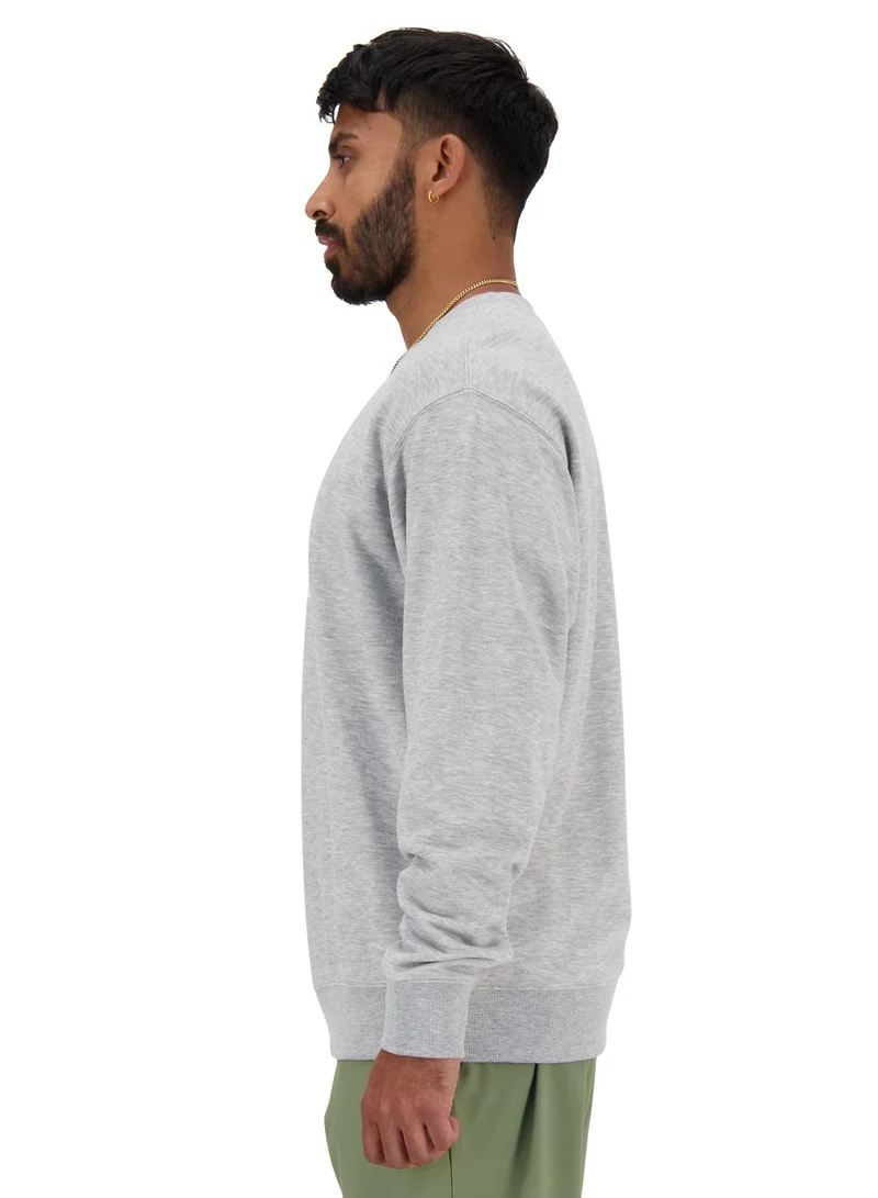 New Balance Stacked Logo French Terry Sweatshirt