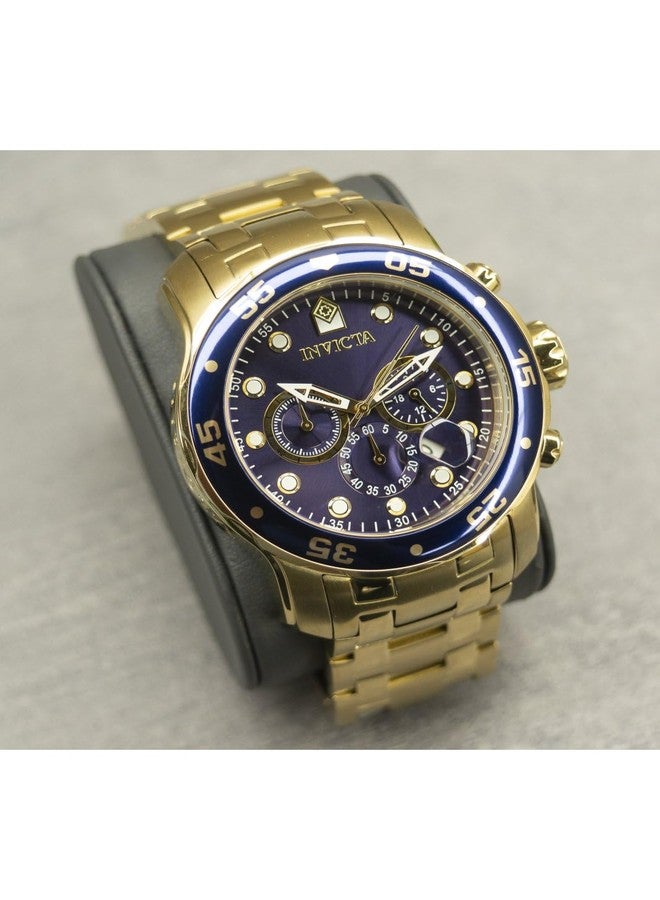Invicta Mens Quartz Watch, Chronograph Display and Stainless Steel Strap 0073 - Image 2