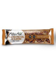 Abu Auf Nuts Bar Salted Pretzel & Almond Nut 40 grams 