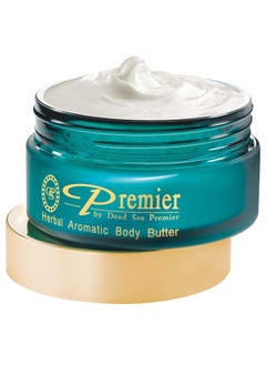 Premier by Dead Sea Premier Premier Dead Sea Aromatic Body Butter  Herbal Hydrating Shea Body Butter for Women  Men Moisturizing Firming  AntiAging Cream for Dry Skin Hand  Body 595 Floz 